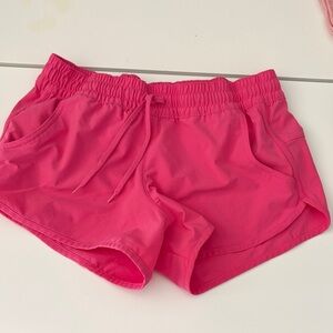 Columbia Hot Pink Elastic Waist Athletic Shorts